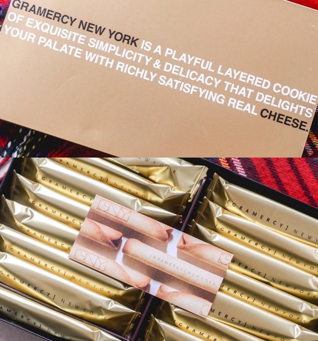 ＊日式雜貨館＊日本限定 排隊商品 GRAMERCY NEW YORK 紐約起司捲餅Gouda Cheese 香濃起司捲餅 24入