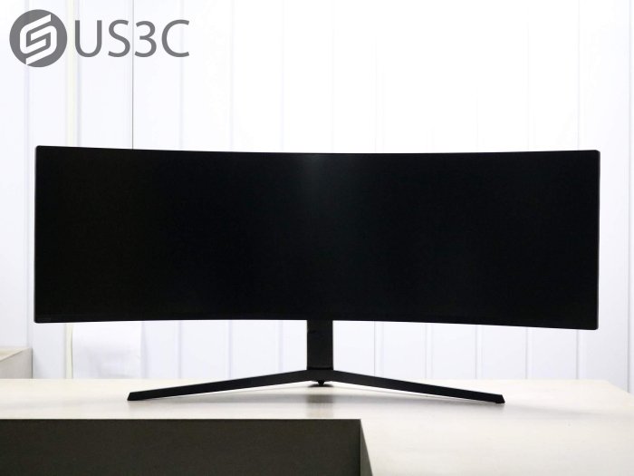 【US3C-小南門店】公司貨 Samsung S49AG950NC 49 白 Mini LED 曲面電競顯示器 32:9比例 240Hz螢幕更新率 二手電競螢幕