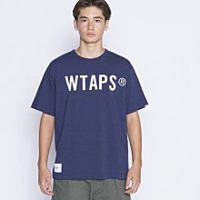 全新真品WTAPS 21SS BANNER / SS / COTTON tee 短袖T恤t-shirt 藍色L號