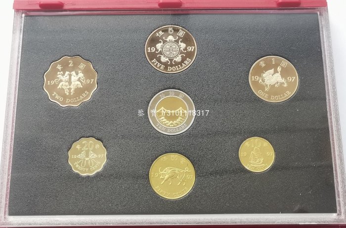 1997年 香港回歸祖國紀念章 24K鍍金 記念硬貨 メダル 鑑定カード付き 罕見1997年香港回歸祖國紀念章- 24k鍍金, 興趣及遊戲, 收藏品及