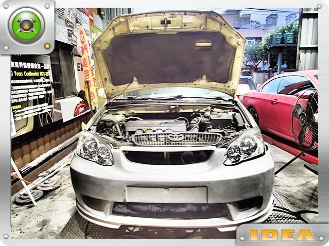 泰山美研社 E2249 豐田 TOYOTA ALTIS 01 02 03 04 05 06 07年 泰規版 前保桿