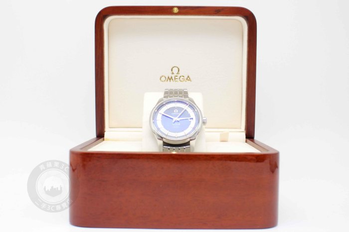 【高雄青蘋果3C】Omega 歐米茄 De Ville Hour Vision 43130412101001 二手手錶#85861