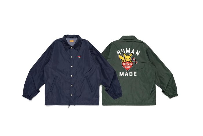 HUMAN MADE x POKEMON MADE COACH JACKET 限量聯名款夾克教練外套