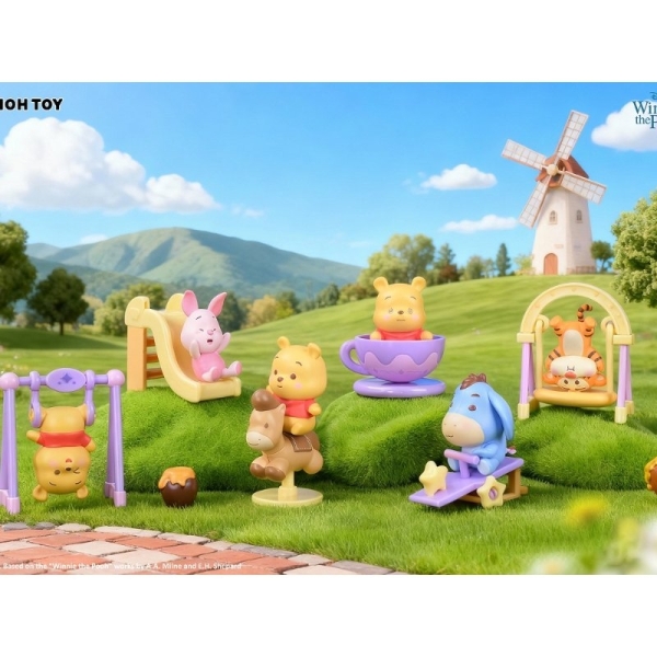 迪士尼Disney 小熊維尼 遊園小確幸系列 盲盒(隨機出貨)【拆封不退】