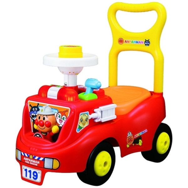 【震撼精品百貨】麵包超人 Anpanman~ANPANMAN 手推玩具(消防車/學步)