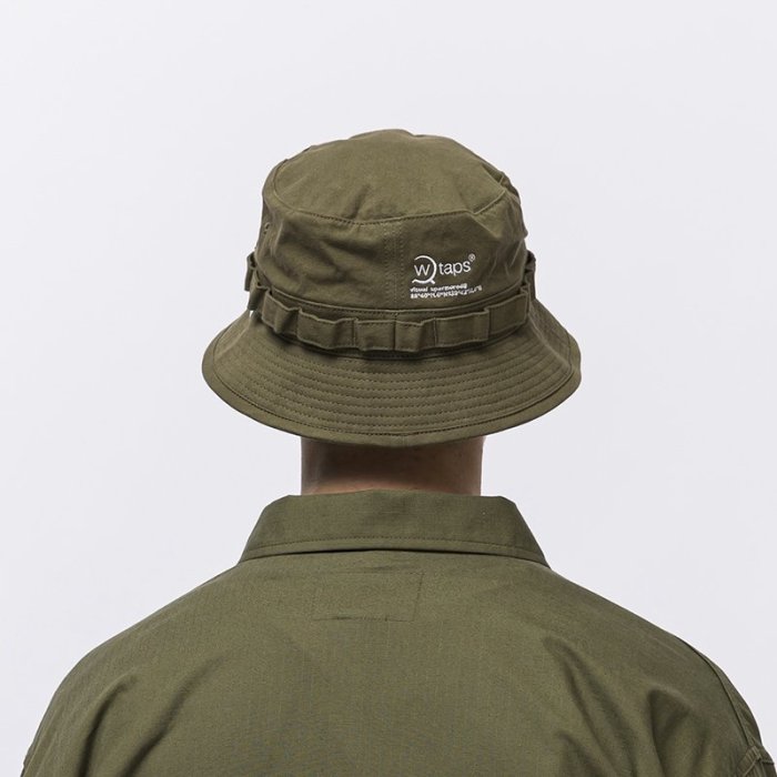 希望商店】WTAPS JUNGLE 01 / HAT / COTTON. WEAT 21AW 水洗軍事休閒
