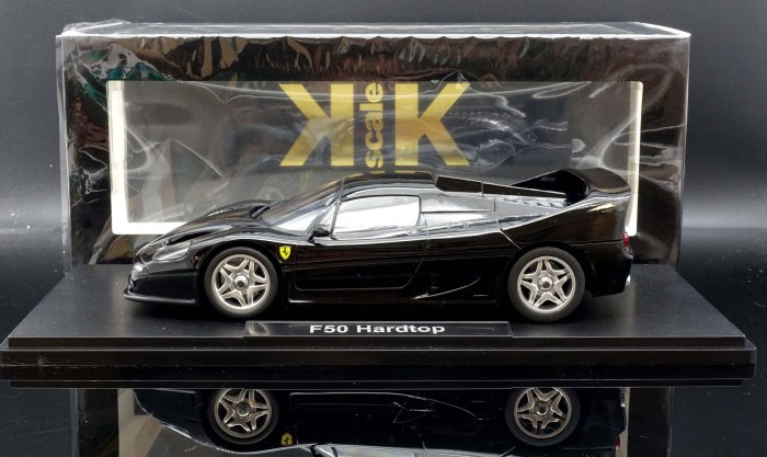 MASH】現貨特價KK scale 1/18 Ferrari F50 Hardtop 1995 black | Yahoo拍賣