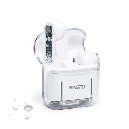 RASTO RS52 透視款TWS真無線藍芽5.3耳機