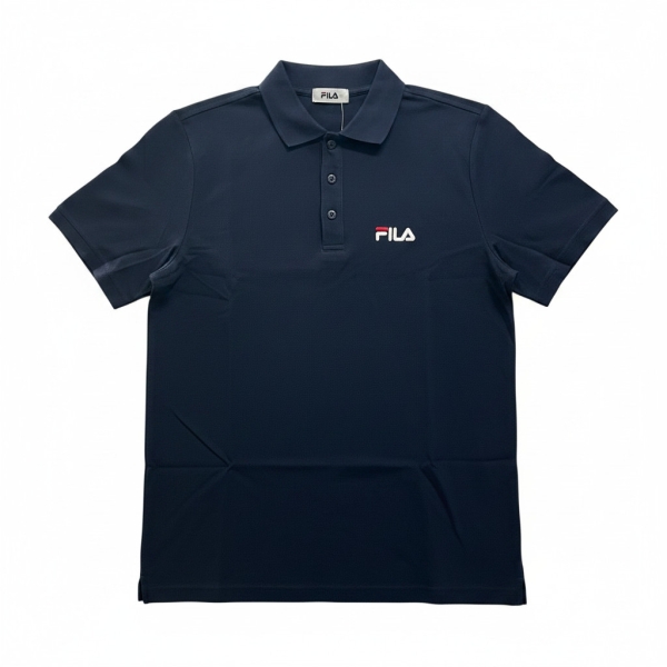 FILA 短T 深藍 刺繡LOGO 短袖 POLO衫 男 1POW3033NV