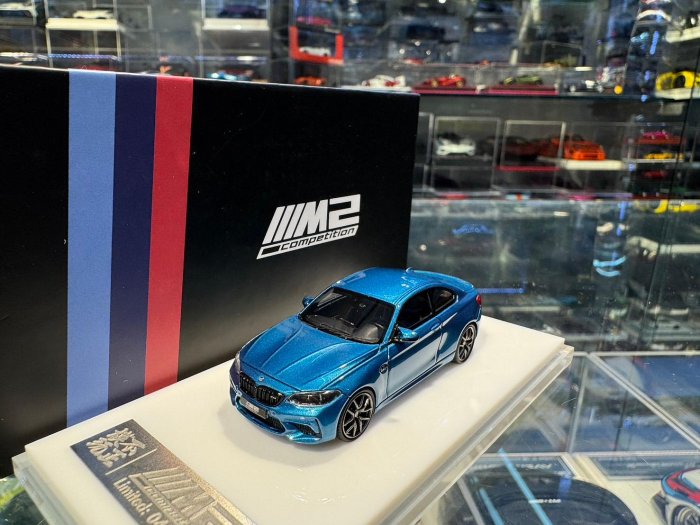 吉華@ 1/64 Cars Lounge BMW M2 Mk1 (F87) Competition 長灘藍| Yahoo拍賣