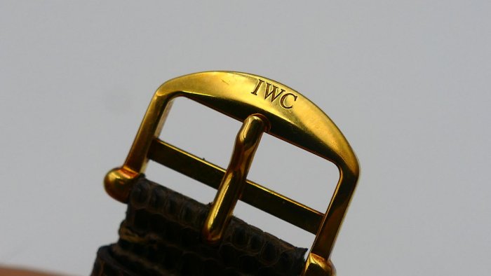 【美好時光】超高cp值金錶！ IWC萬國18K金柏濤菲諾（Portofino）自動腕錶！IW353314單錶超美品含18K錶扣已洗油完成