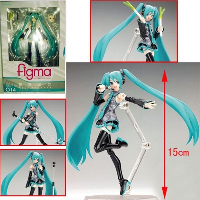 新品未開封 figma 014 初音ミク フィギュア Z0 Yahoo!オークション -「figma ミク 014」の落札相場・落札価格