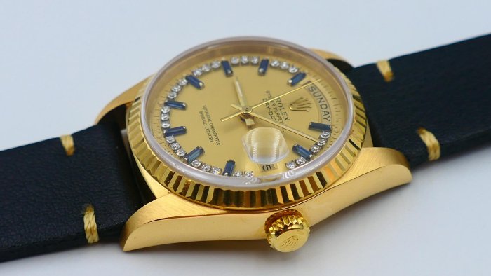 【美好時光】個人收藏釋出!ROLEX勞力士藍寶冰糖18038超美品! ( 1803 18238 118238參考)