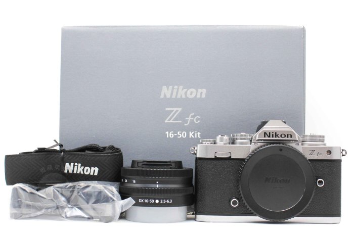 【台南橙市3C】NIKON Z fc zfc + 16-50mm 單鏡組 二手 保固2026-7 APS-C 單眼相機 銀色 公司貨 二手相機#95256