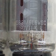 6L6GC ︽NO:6839 俄羅斯SOVTEK 5881 / 6L6WGC ( 6L6 ) 真空管雙除氣碟1