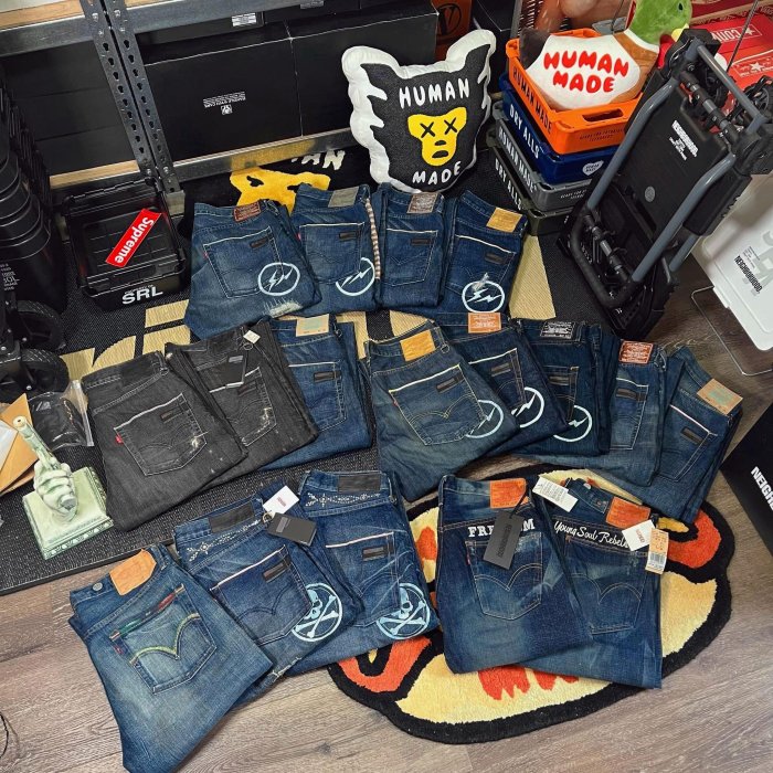 希望商店】 【✓寄賣商品】 Mastermind Japan x Levis Fenom