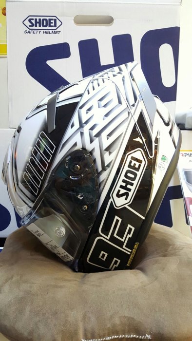 全新現貨可分期可刷卡SHOEI X-14 X14 X-Fourteen MARQUEZ4 TC-6 白螞蟻