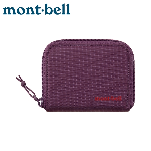 Mont-Bell 日本ZIPPERED WALLET 錢包《紫》】1133372/零錢包/卡包/收納