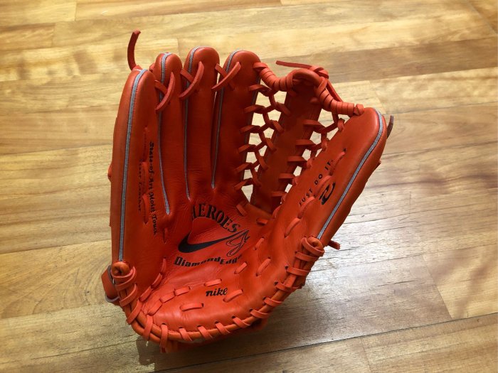 黑瑞賣手套] Nike 己Diamond Heroes J 硬式反手外野棒球手套壘球手套