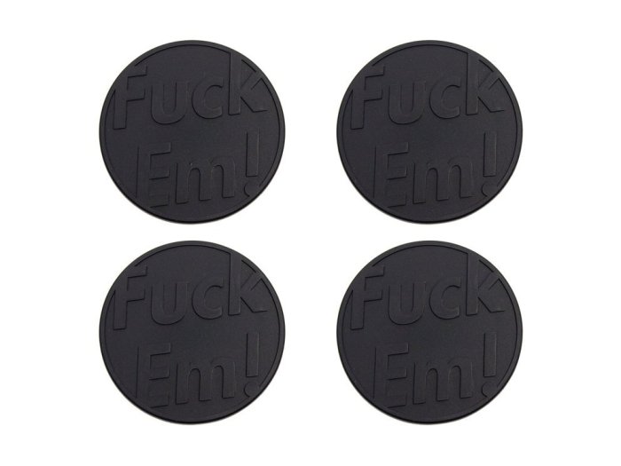 Supreme 14AW Fuck'Em Coasters コースター 4枚 Supreme Fuck'Em