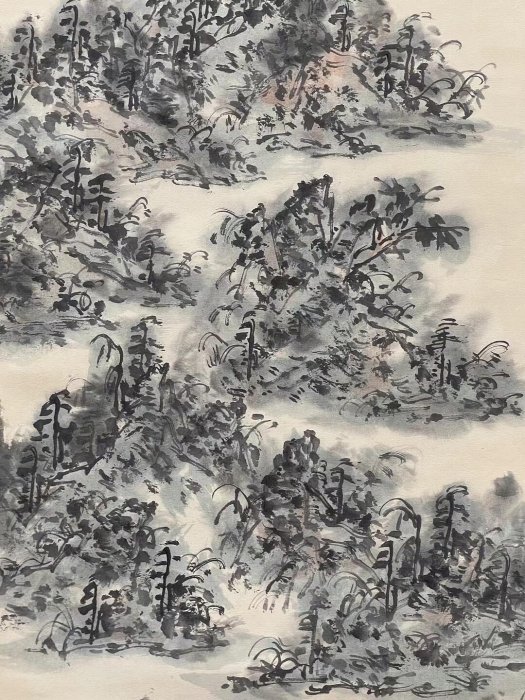 林散之。山水畫 林散之山水作品欣赏及拍卖价格-名人字画网
