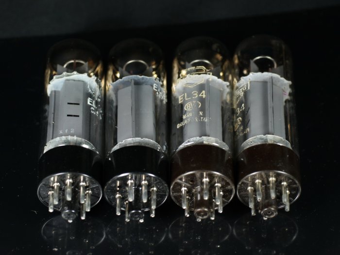Mullard EL34 (XF2單環) 真空管(英國製、四支價格) | Yahoo拍賣