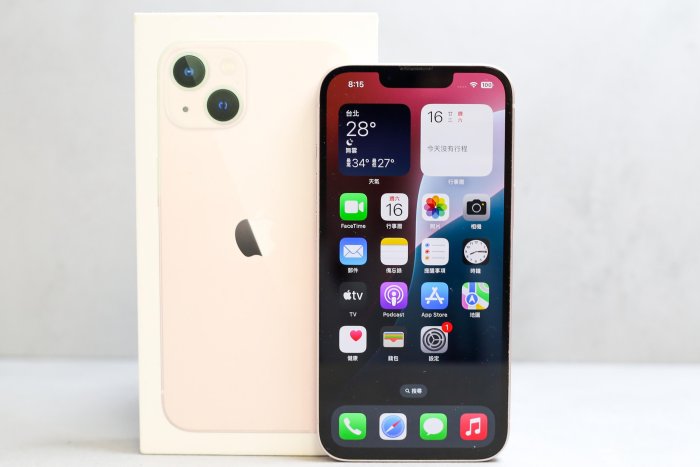 【台南橙市3C】Apple iPhone 13 128G 128GB 粉 6.1吋 iOS 18.6.2 電池79% # 101979