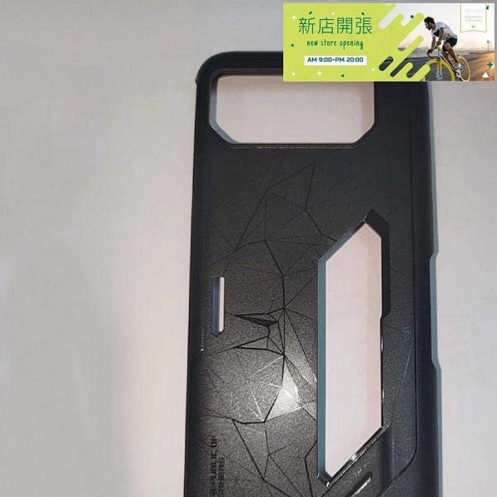 【現貨】華碩玩家國度ROG6 6pro蝙蝠俠原裝風扇鏤空手機殼原配保護殼