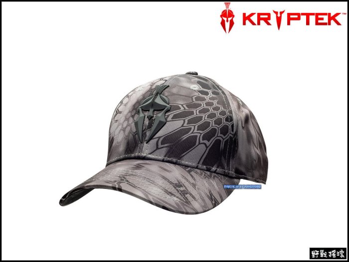 野戰搖滾-生存遊戲】美國Kryptek 斯巴達LOGO棒球帽【Neptune】 戰術帽