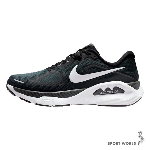 Nike 慢跑鞋 男鞋 緩震 Structure Plus 黑白【運動世界】HQ3048-001
