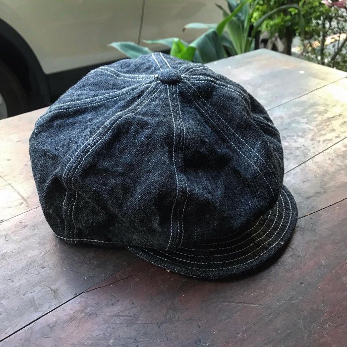 帽子 trophy clothing denim newsboy cap 帽子 trophy clothing denim newsboy cap Denim Newsboy Cap