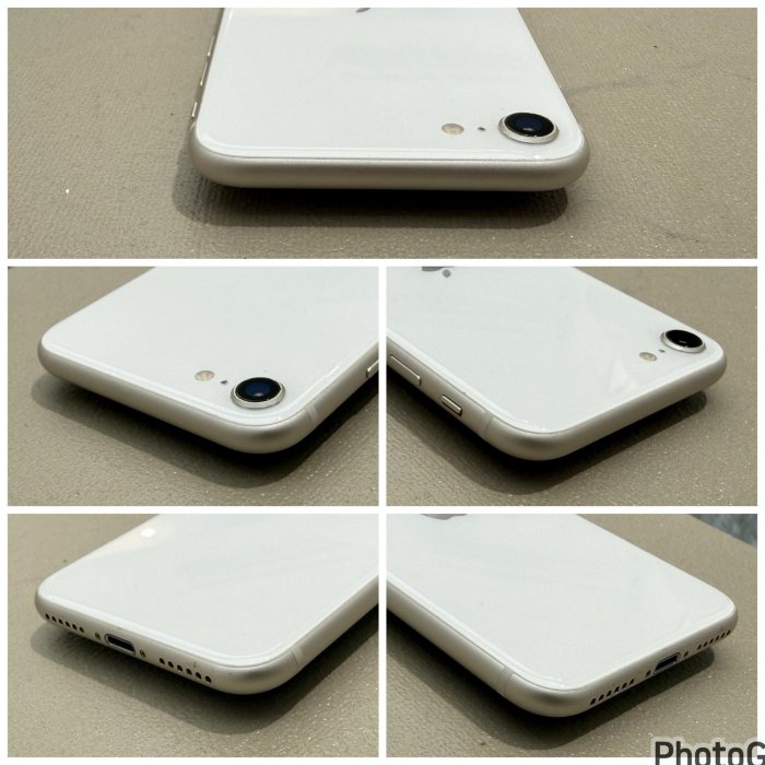 iPhone SE3 128G 二手機 星光色 刷卡分期【米米瑞隆】高雄實體 可出租 R3738 中古機