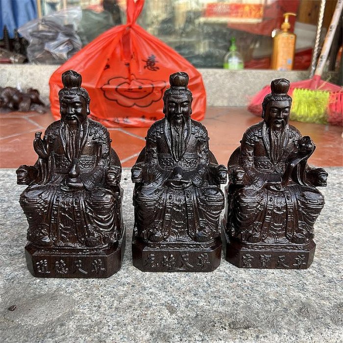 越南沉香木雕太上老君神像元始天尊靈寶天尊家用客廳供奉三清祖師~特價