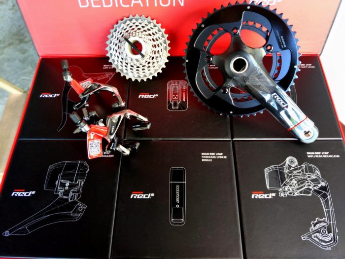 騎車趣~全新SRAM RED eTAP 2X11 電子變速套件無線電變大全套公司貨無息