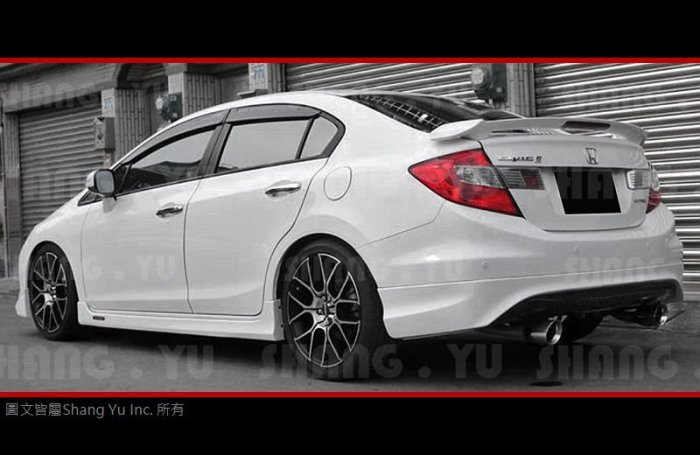 本田 喜美 九代 CIVIC9 K14 M 後下巴 空力套件 12 13 14 15