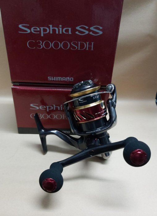 欣の店】SHIMANO 18 Sephia SS C3000SDH 中高階軟絲捲線器透抽軟絲路亞