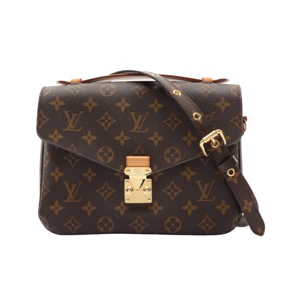 LOUIS VUITTON LV 路易威登 Pochette Metis 兩用包 棕色 原花帆布 M44875 【二手名牌BRAND OFF】