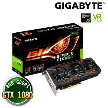 技嘉 GTX1080 G1 GAMING 8G顯示卡