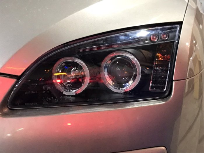 【小鳥的店】福特 05-08 FOCUS MK2 LED 光圈 天使眼 透鏡 魚眼 大燈 頭燈 淚眼燈 Ford
