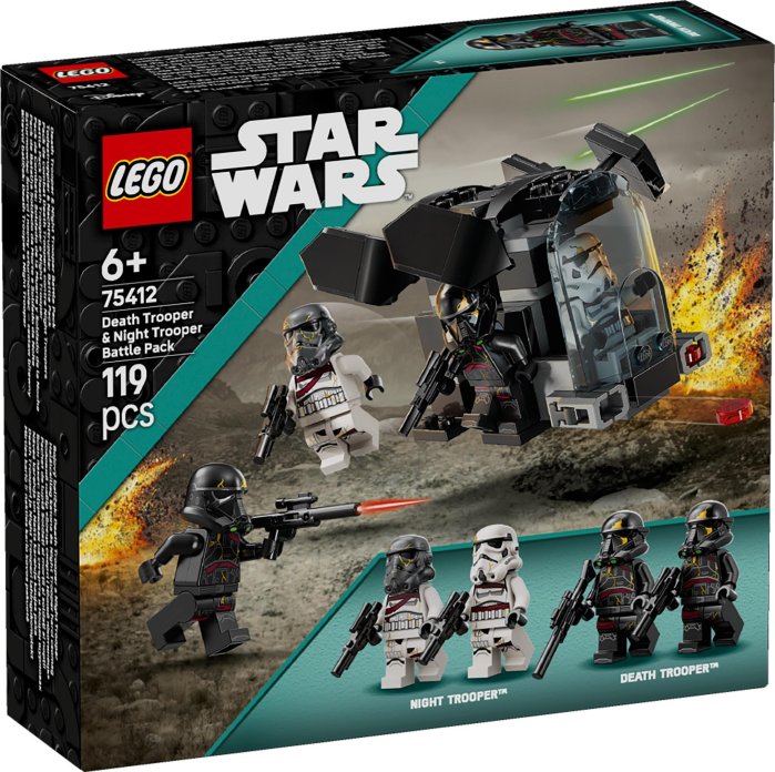 【高雄天利鄭姐】樂高 75412 星際大戰 Star Wars™ 系列 - 死亡特種兵與 Night Trooper 戰