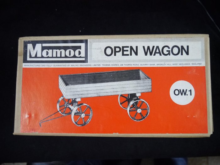 【阿輝の古物】玩具/模型_英國製造 Mamod OW.1 木材運送車_未拆封_#F40