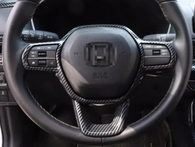 歐力車飾~本田 HONDA 23-24年 6代 CRV CRV6 方向盤裝飾片 方向盤飾框 方向盤裝飾框 碳纖維紋