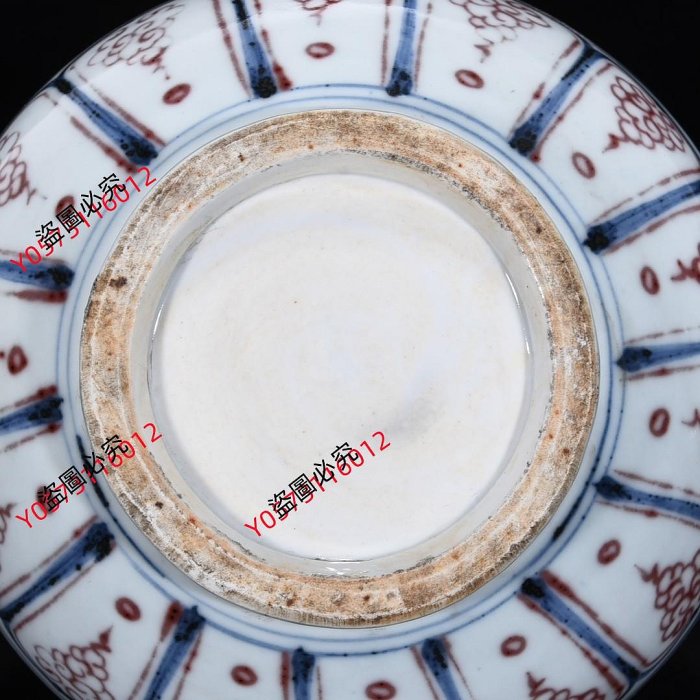 明洪武青花釉里紅松竹梅紋玉壺春，高32厘米，直徑20厘米，60029384古玩