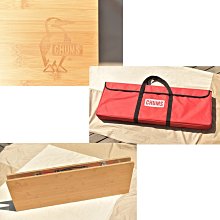 CodE= CHUMS BAMBOO TABLE 100 折疊露營野餐桌(原木) CH62-1361 戶外