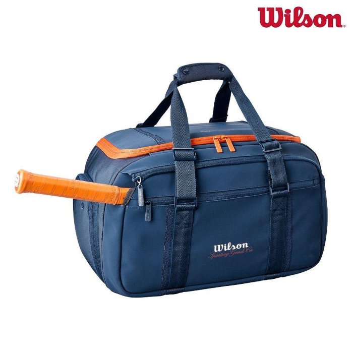 【曼森體育】Wilson ROLAND GARROS SESSIONSOIRE DUFFEL N 圓筒包 可裝2支球拍 法網系列