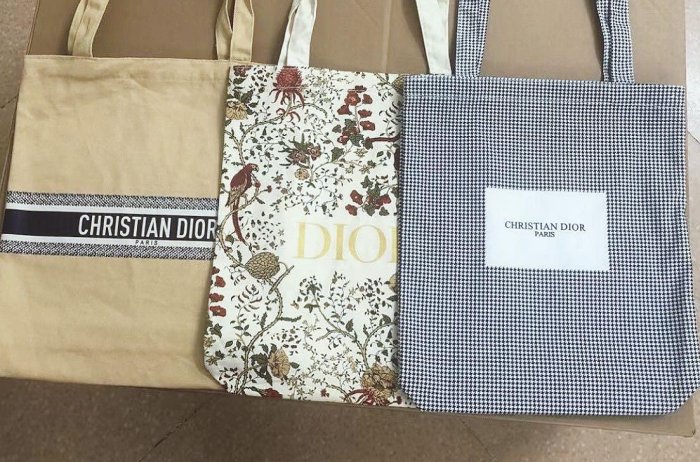CD Dior VIP限量積分贈品禮 帆布包 托特包 肩背包 手提包 環保購物袋 方便實用 好氣質 帆布環保袋 購物袋 手提袋 方便包