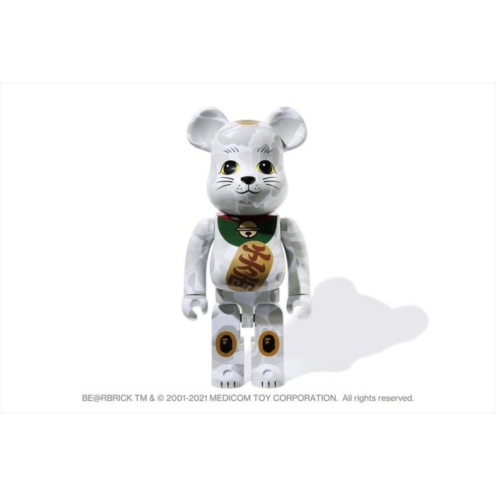 その他 A BATHING APE - BAPE X MEDICOM TOY MANEKINEKO 1000% NEW YEAR BE@RBRICK MANEKINEKO 1000% – us.bape.com