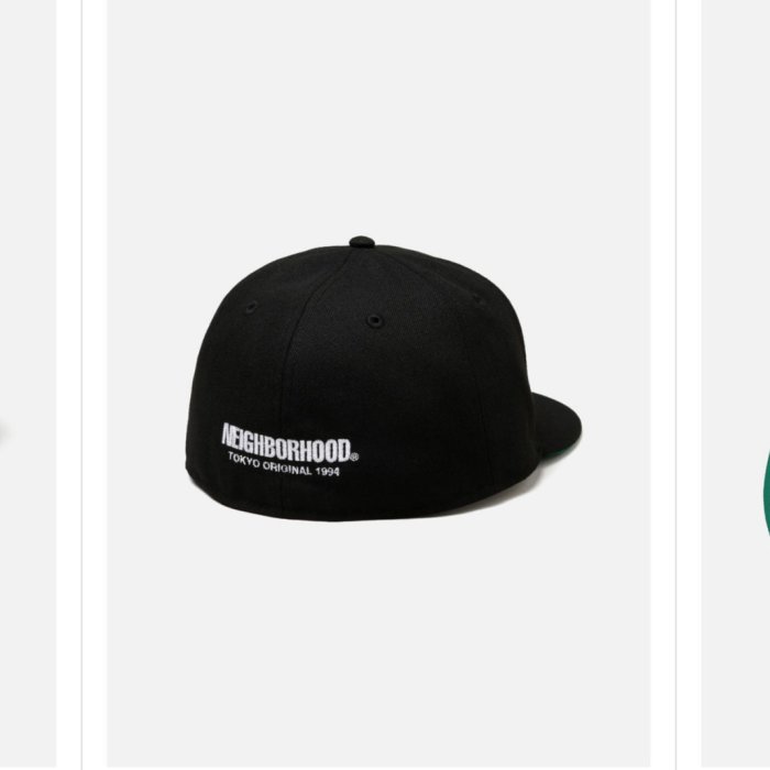 NEIGHBORHOOD NH X NEWERA . 59FIFTY 聯名款帽子。太陽選物社261NENEN