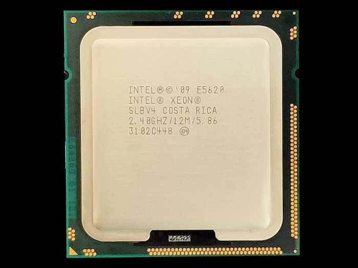 【含稅】Intel Xeon E5620 2.4G SLBV4 1366 四核八線 80W 正式CPU 一年保