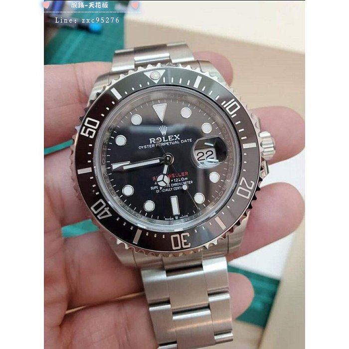 勞力士 126600 海使 Rolex Mk2 皇冠 Sea-dweller 五十週年 單紅 126600Mk2錶